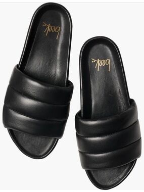 Beek Martin Slide Sandals - Black, size 9